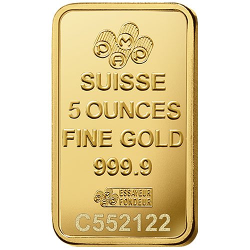 Buy 5 oz PAMP Suisse Fortuna Gold Bar (New w/ Assay) - Image 3