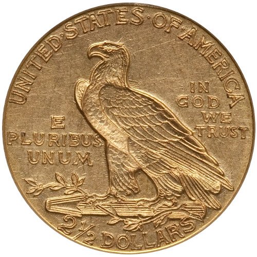 Buy Pre-33 $2.50 Indian Gold Quarter Eagle Coin (AU) - Image 2