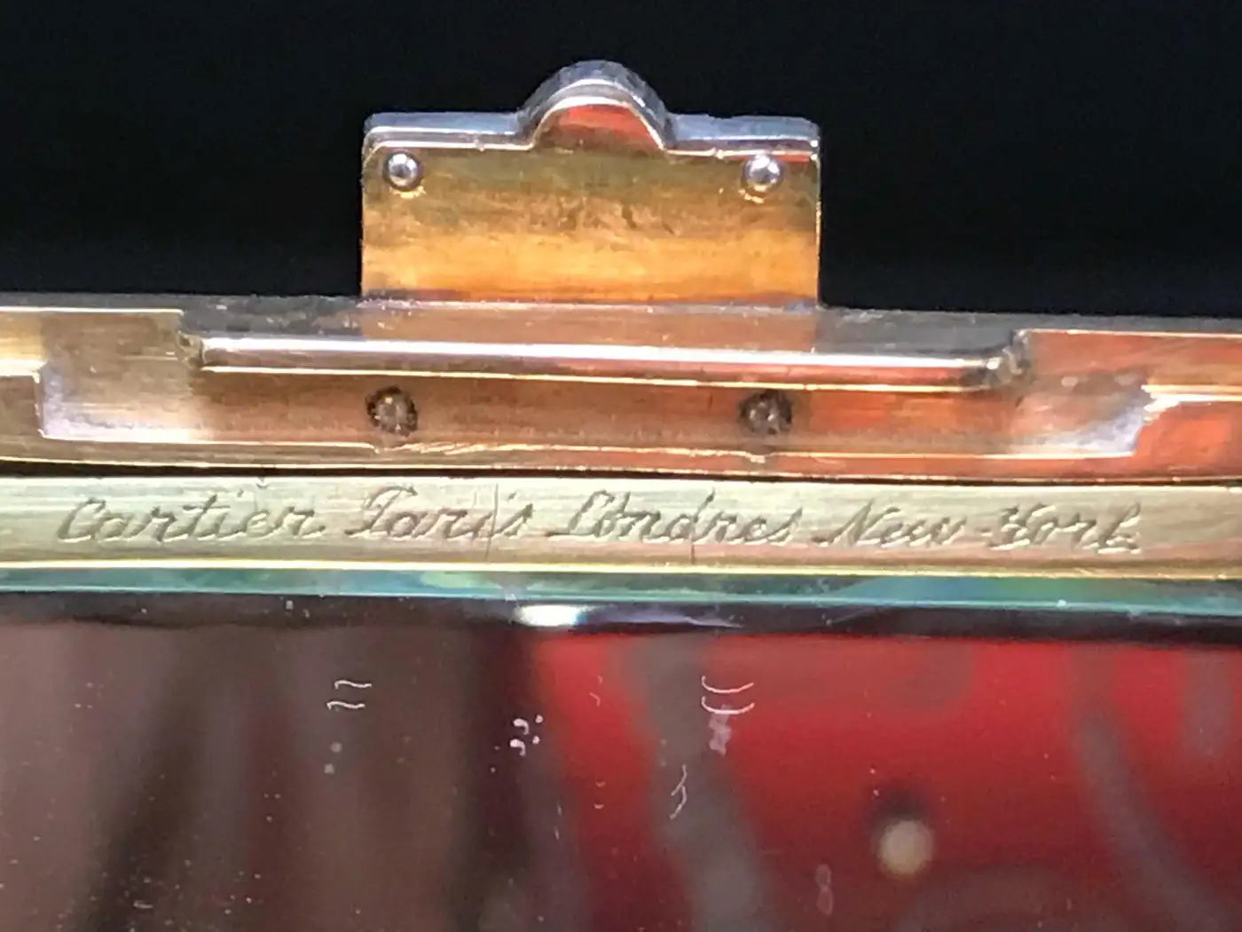 Cartier 18 Karat Yellow Gold Vanity Case 279 Grammes, Art Deco, 279 Gm Gold, Rare - Image 3