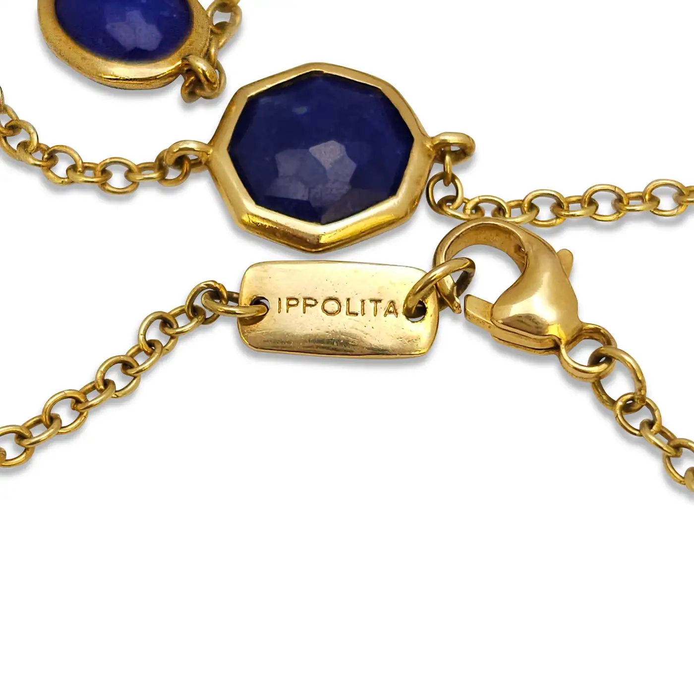 Ippolita Rock Sweets Lolly Gold and Lapis Necklace - Image 6
