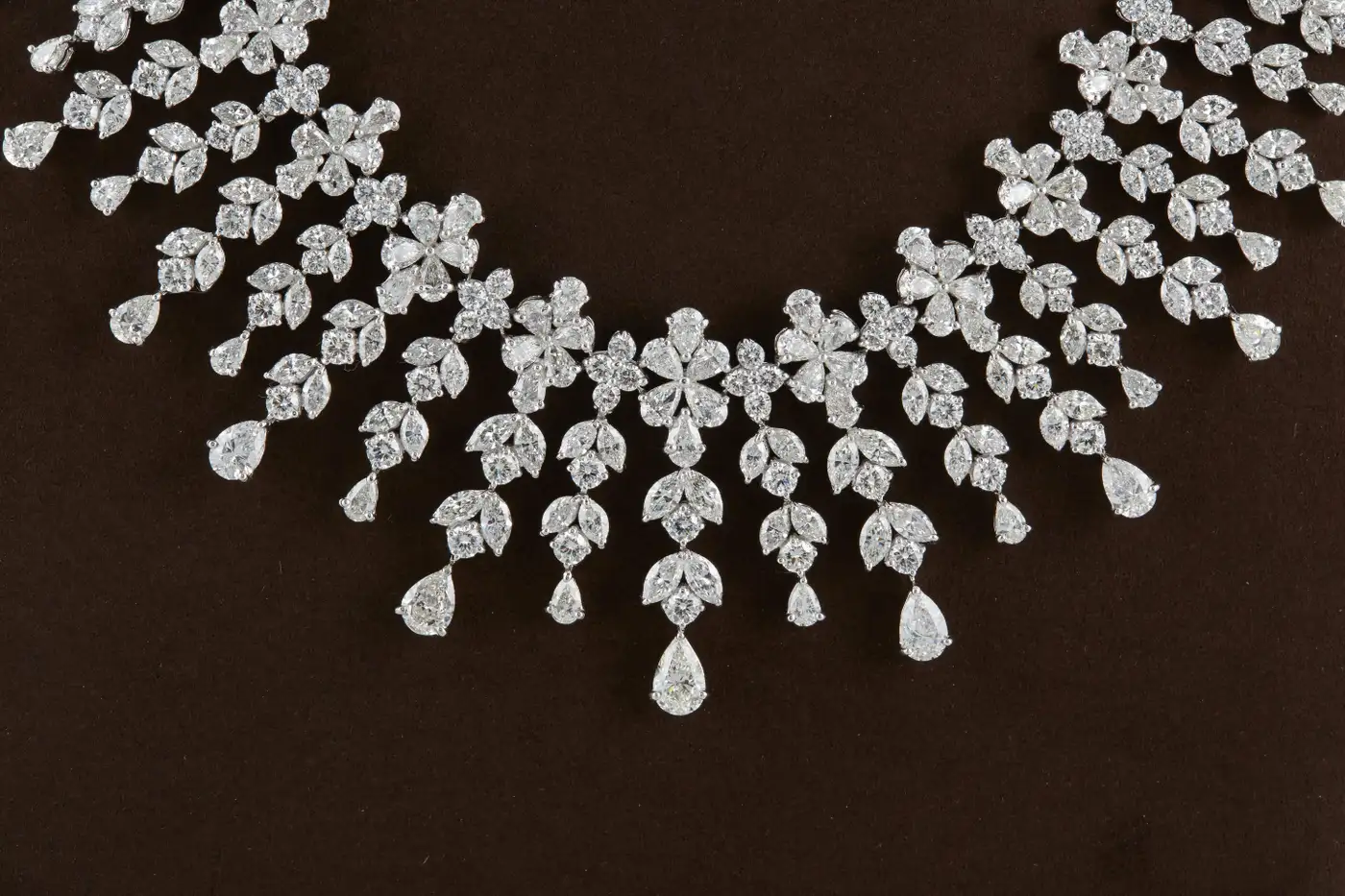 Magnificent Diamond Drop Necklace - Image 8