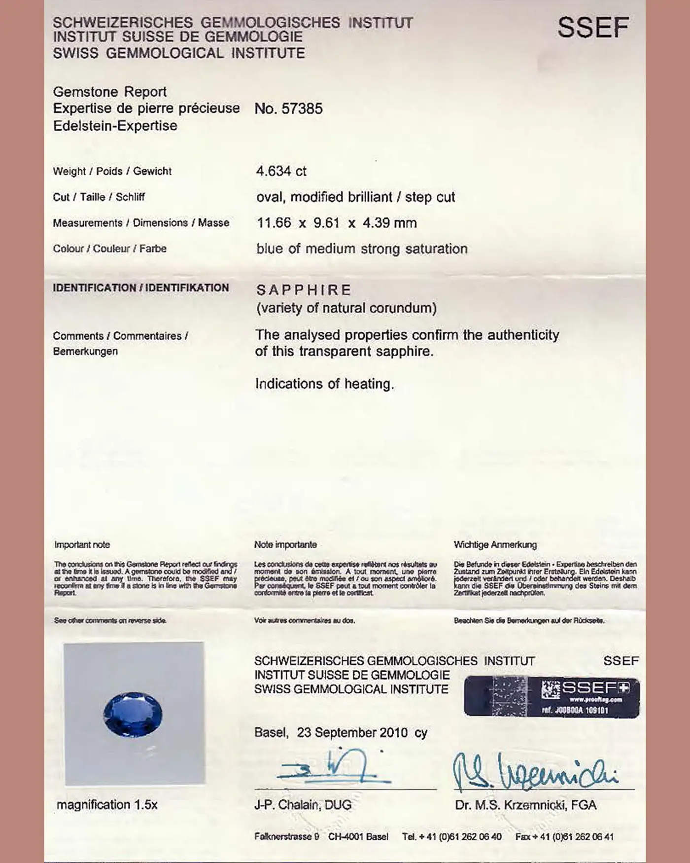 Mouawad Contemporary Sapphire Diamond Halo Demi Parure Suite - Image 9