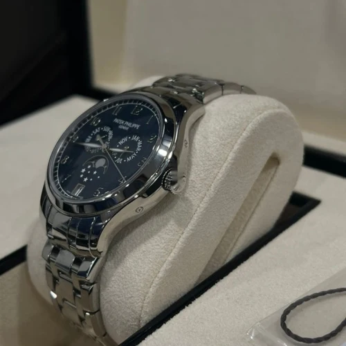 Patek Philippe 4947/1A Annual Calendar Moon Phase 38mm Stainless Steel NEW 2022 - Image 3