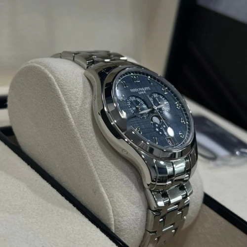 Patek Philippe 4947/1A Annual Calendar Moon Phase 38mm Stainless Steel NEW 2022 - Image 2