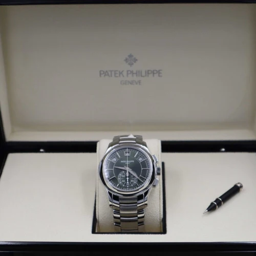 Patek Philippe Annual Calendar Chronograph Complications - Green Dial - NEW 2022 - Image 3