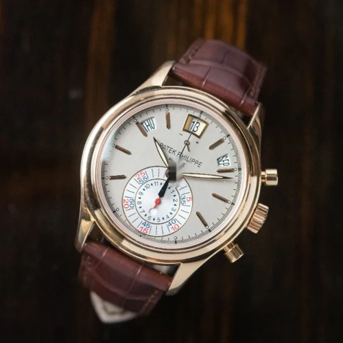 Patek Philippe Annual Calendar Chronograph in 18k Rose Gold - Image 3