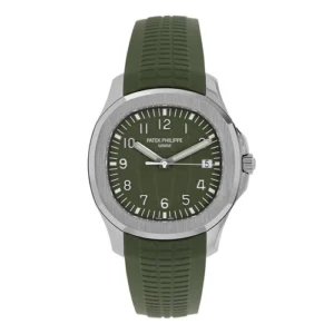 Patek Philippe Aquanaut 5168G 18K White Gold Green Arabic Dial