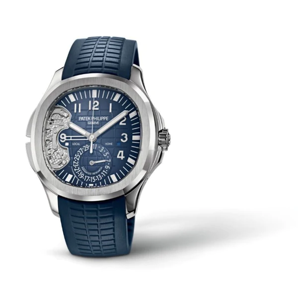 Patek Philippe Aquanaut Advanced Research Aquanaut 5650G Travel Time White Gold - Image 3