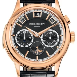 Patek Philippe Grand Complications Rose Gold Black Dial 5208R-001
