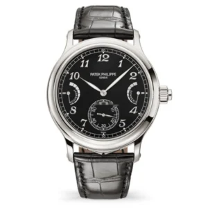 Patek Philippe Grand Complications submodel Platinum Black Dial 6301P
