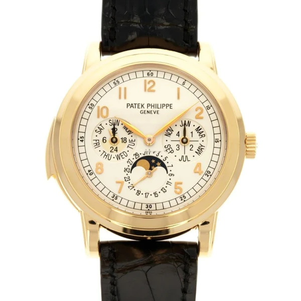 Patek Philippe Minute Repeater Perpetual Calendar Rose Gold Perpetual Minute Repeater Watch Ref. 5074 Double Sealed - Image 2