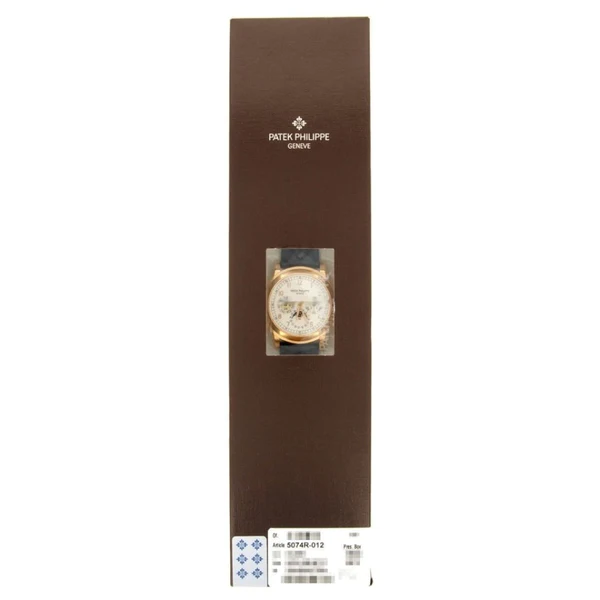 Patek Philippe Minute Repeater Perpetual Calendar Rose Gold Perpetual Minute Repeater Watch Ref. 5074 Double Sealed - Image 3
