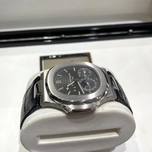 Patek Philippe Nautilus Moon Phase White Gold 2010 MINT - Image 2