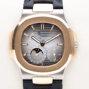 Patek Philippe Nautilus Ref 5712GR-001 Moonphase Discontinued Model 500 Limited Grey Dial German Full-Set