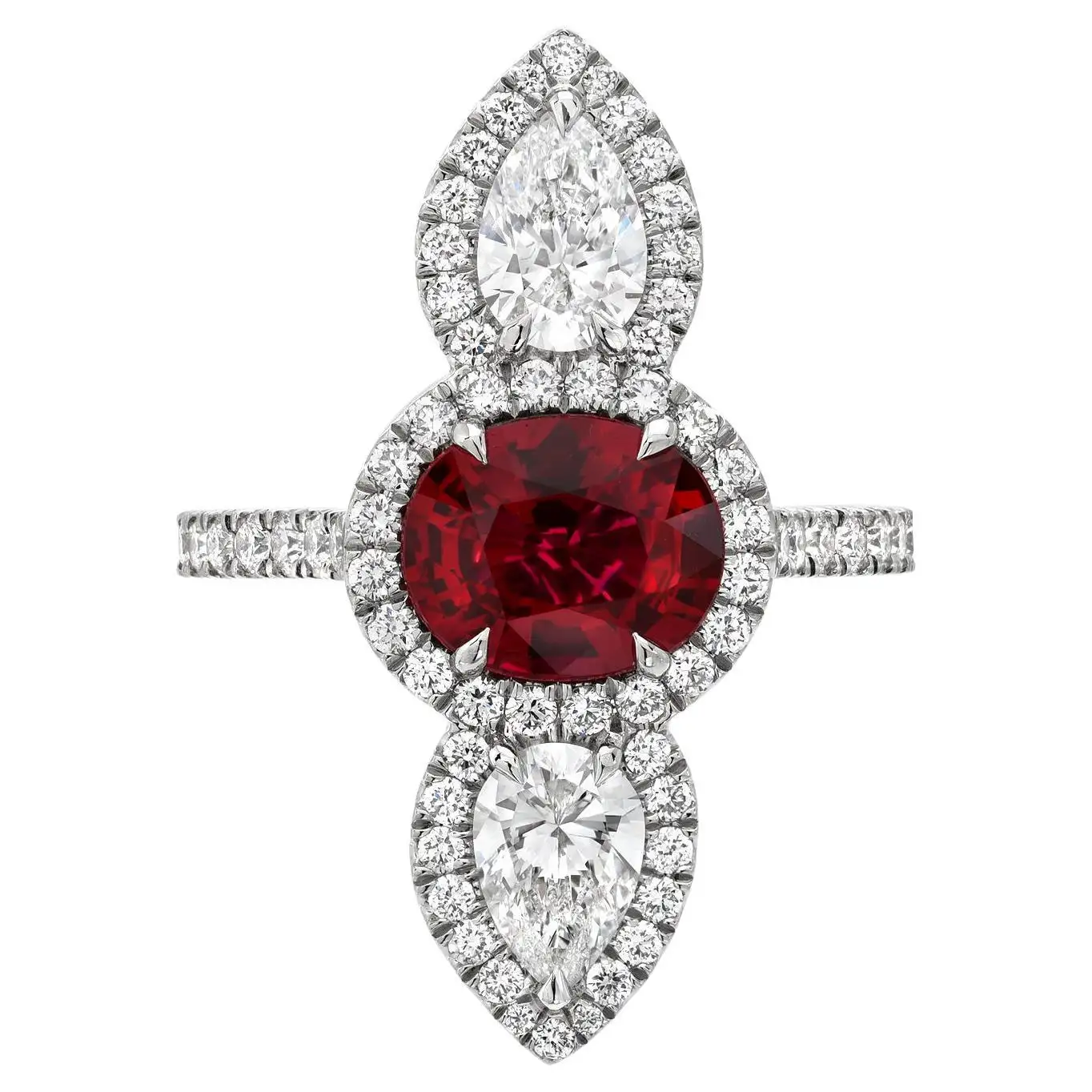 Unheated Ruby Ring 2.09 Carats AGL Certified No Heat - Image 2