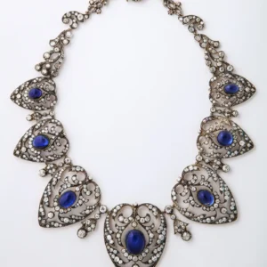 Victorian Sapphire and Diamond Necklace