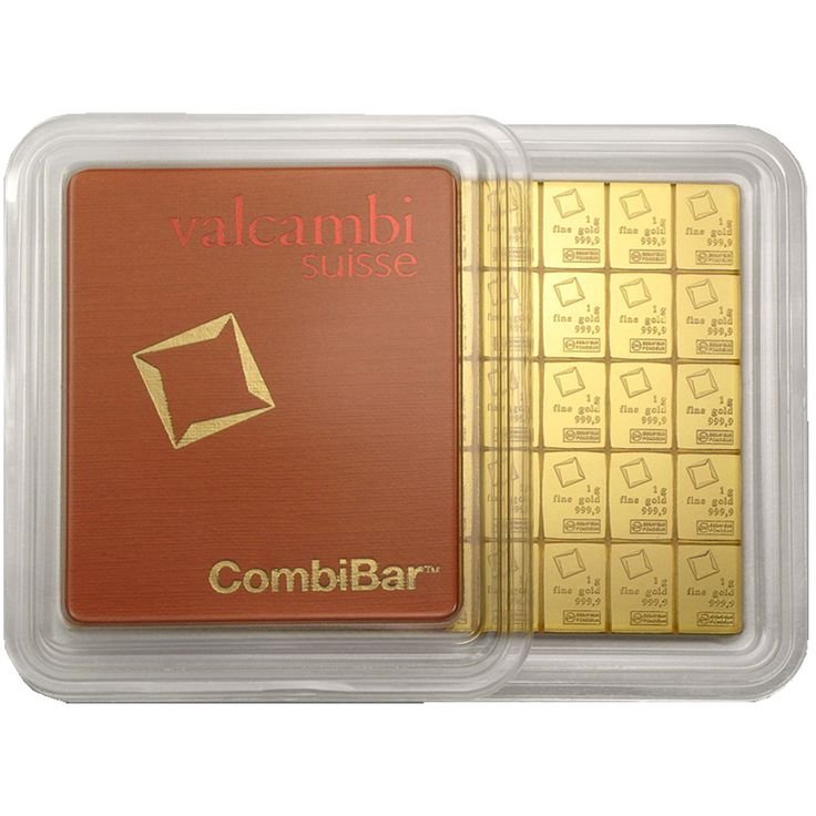 Buy 50 Gram Valcambi Gold CombiBar (50x1g, New w/ Assay) - Image 2