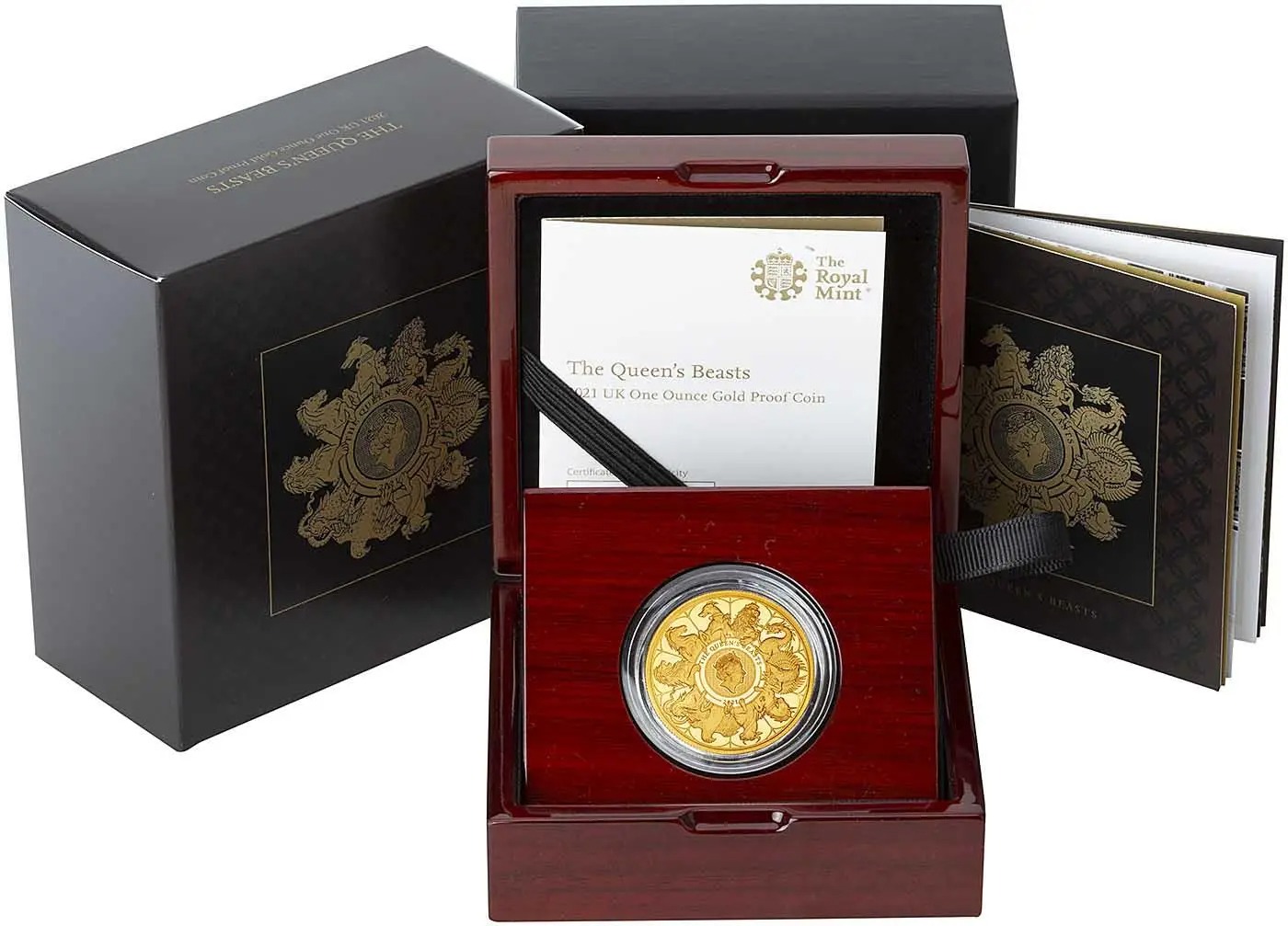 1 oz Gold Proof Queen's Beasts Compl