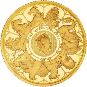 2021 1 oz Gold Proof Queen’s Beasts Completer Coin