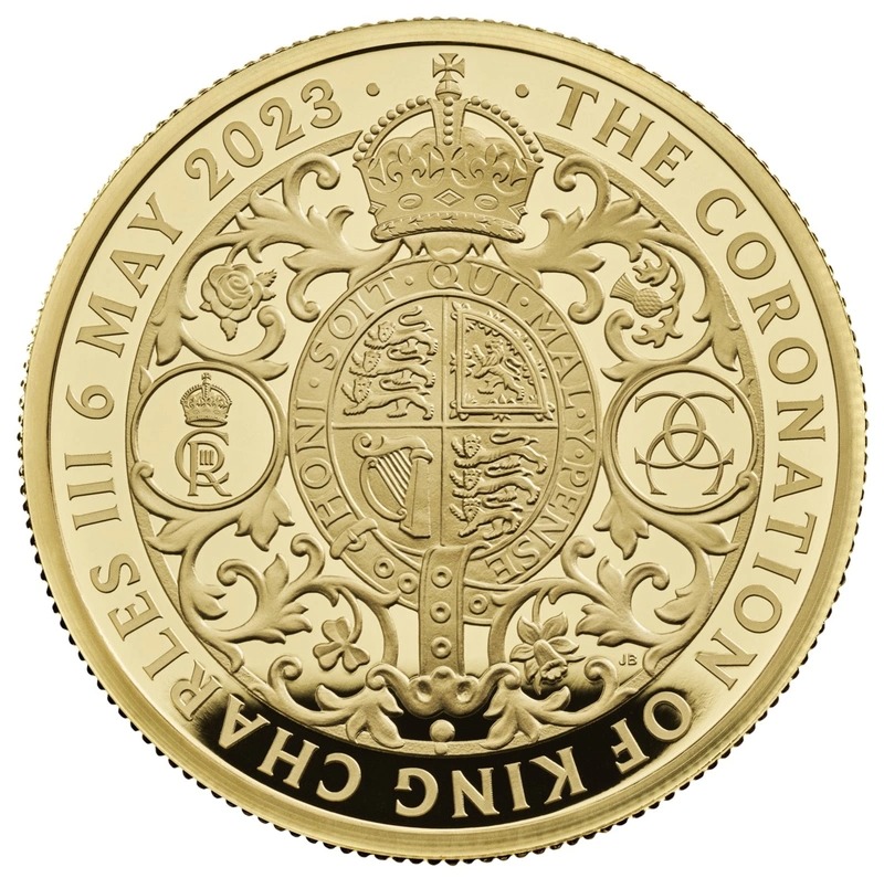 2 oz Gold Coronation of His Majesty